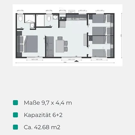 Villa Family Grand De Luxe Mobilhome Selce Exterior photo